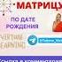 Бесплатный урок Матрица Судьбы для новичков Значение 22 цифр в дате рождения Открытый вебинар