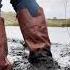 Brown Leather Boots In Mud