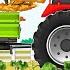 Tractor And Pumpkin Harvesting Planting And Carving Pumpkins Vehicles Farm Animated