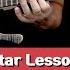 Jerry C Canon Rock Guitar Lesson With Tab Part 2 Slow Tempo 캐논락