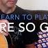 Learn To Play You Re So Great Blur Accurate Guitar Chord Lesson