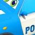 Blue Police Car Race Cars Magic Hat Motorville 3D Cars Cartoon For Kids