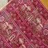 Beautiful Dola Silk Saree With Temple Theme And Zari Border Rich Elegant Theme Pallu Blouse