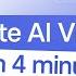 Create An AI Video In 4 Minutes With Synthesia