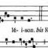 Kyrie VIII From Mass VIII Gregorian Chant Brébeuf Hymnal