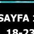 110 KUR AN SAYFASI Kelime Meali İ Râbı Kısa Tefsiri MÂİDE 18 23 Necla Yasdıman Kur An Ufku