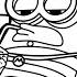 Despicable Me 4 Mega Minion Gus On Vacation Coloring Page