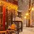 Rhythmic Winter Jazz For A Good Mood Cozy Street Coffee Ambience And Smooth Jazz Piano Melody