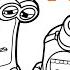 Despicable Me 4 Mega Minions Retired Coloring Page