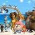 Танцую с героями Мадагаскара Music Funny мадагаскар герои мультик танцы Dance Madagascar