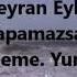 Bir Bahçeye Giremezsen Durup Seyran Eyleme Bir Gönül Yapamazsan Yıkıp Viran Eyleme Yunus Emre