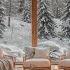 Soothing Fire Sounds Winter Snow Cozy Room Ambience For Calm Peaceful Christmas Relaxation