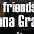 Ariana Grande We Can T Be Friends Wait For Your Love Guitar Chords Lyrics