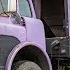 Old Purple Ford C Series GarWood LP 900 Rear Load Garbage Truck