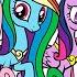 My Little Pony Cadence As All Ponies Color Swap Coloring Pages How To Color