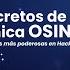 Webinar GRATIS Descubre Los Secretos De La Técnica OSINT