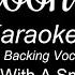 Lady Gaga Bruno Mars Die With A Smile Karaoke With Backing Vocals