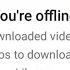 You Re Offline Youtube Problem Youtube Offline Problem