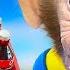 Baby Monkey BinBon Play With Mini Coca Cola Animal HT