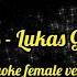 7 Years Lukas Graham Karaoke Female Version Higher Key