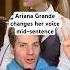 ARIANA GRANDE ADDRESSES VOICE CHANGING CLIP Arianagrande