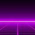 Neon Purple Grid Retrowave 80s Sci Fi VJ Loop Video Background For Edits