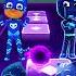 PJ Masks Night Ninja CatBoy X Dance Song Tiles Hop EDM Rush Shorts