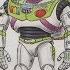 Toy Story Official Art Creating Buzz Lightyear