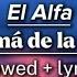 El Alfa La Mamá De La Mamá Slowed Lyrics