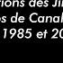 Évolution Des Jingles Pubs De Canal Entre 1985 Et 2021 Au 2 Octobre 2021