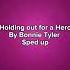Holding Out For A Hero By Bonnie Tyler Sped Up