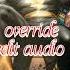 Override Edit