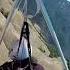 Mountainside Hang Glider Landing