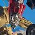 Transformers Stop Motion Optimus Vs Bonecrusher
