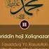 37 Nuriddin Hoji Xoliqnazarov Tasadduq Yo Rasululloh Itoatkorlik Muvaffaqiyat Garovidir