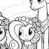 Coloring Pages MY LITTLE PONY How To Color My Little Pony Easy Drawing Tutorial Art MLP Coloring