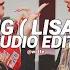 Shoong Lisa Part Taeyang Ft Lisa Edit Audio