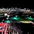 VR 360 Cannibal Roller Coaster At Night Front Seat On Ride POV Lagoon Amusement Park 2023 09 30