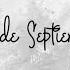 José Madero Los De Septiembre Lyric Video