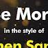 Stephen Sanchez Be More Karaoke Version From Zoom Karaoke