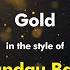 Spandau Ballet Gold Karaoke Version From Zoom Karaoke