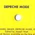 Depeche Mode Master And Servant U S Black Blue Mix 1984