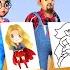 Scary Teacher 3D Vs Squid Game Help Nick Draw SuperGirl Squid Game Doll 5 Times Challenge