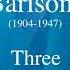 Peteris Barisons 1904 1947 Three Preludes For Orchestra 1935