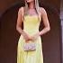 Beautiful Yellow Flare Summer Outfit Dress For The Weekend Fashion Style Outfit Shorts