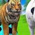 Paint Animals Tiger Gozilla Lion Cow Fountain Crossing Transformation Animal Cartoon 1