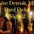 METALLICA Live Detroit MI Ford Field M72 World Tour Night 2