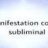 Manifest Instantly Without Consequences Subliminal Ug Subliminal