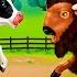 Don T Miss The End Angry Bison Vs Cow And Buffalo Fighting Video Wild Animals Comedy Cartoons