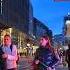 SWITZERLAND GENEVA Currently Evening Walk In Metropolitan City Center Luxury Shopping Streets 4K